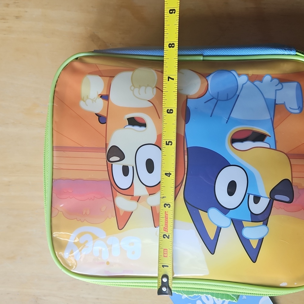 BLUEY Lunch Bag - Blue and Orange - Picture 9 of 13